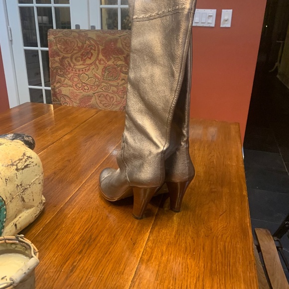 Marc Jacobs pewter metallic boots - Picture 4 of 16